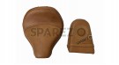Fit For Royal Enfield Super Meteor 650 Touring Front and Rear Seat Tan Color - SPAREZO